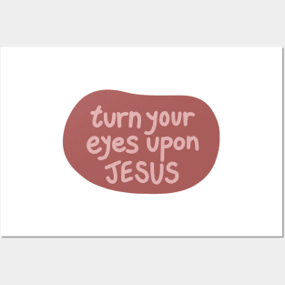 Turn your eyes upon Jesus, Lauren Daigle - Pink Version Posters and Art